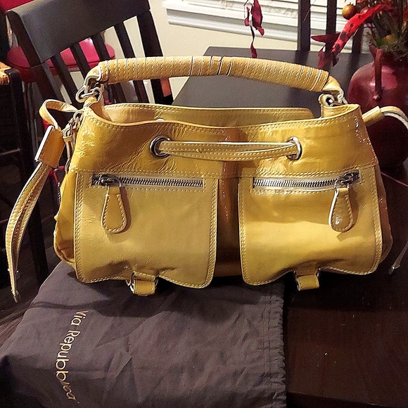 $$BEAUTIFUL NEW ITALIAN LEATHER HANDBAG!! LARGE.. VIA REPUBBLICA! - Picture 9 of 9